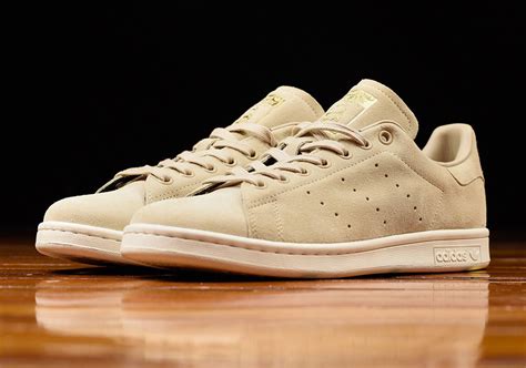 adidas Stan Smith Beige Suede Men's 